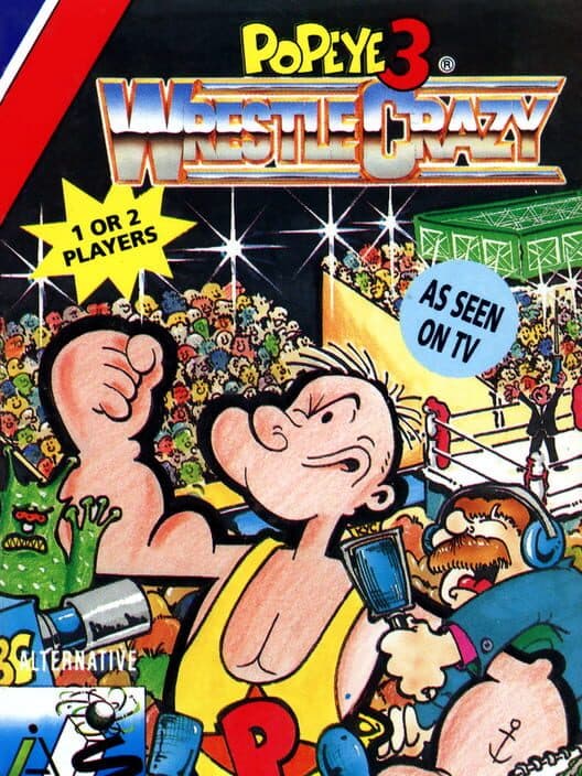 Обложка Popeye 3: WrestleCrazy