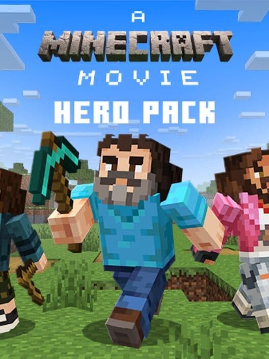 Обложка Minecraft: A Minecraft Movie Hero Pack