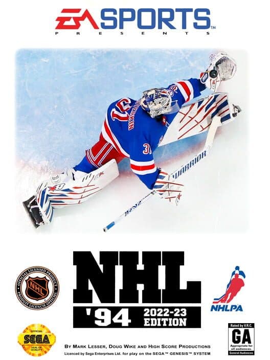 Обложка NHL 94: 2023 Edition