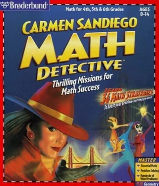 Обложка Carmen Sandiego Math Detective