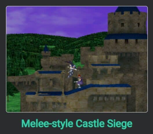 Обложка Super Smash Bros. Melee: Melee-Style Castle Siege