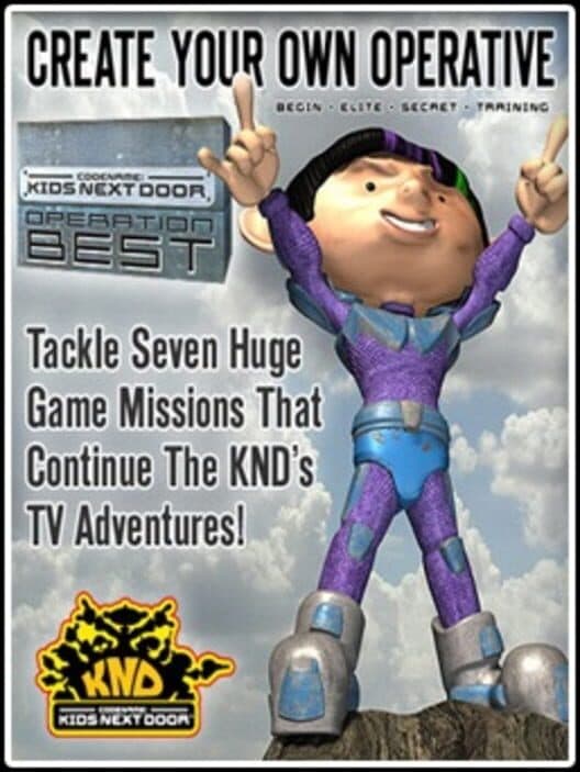 Обложка Codename Kids Next Door: Operation B.E.S.T.