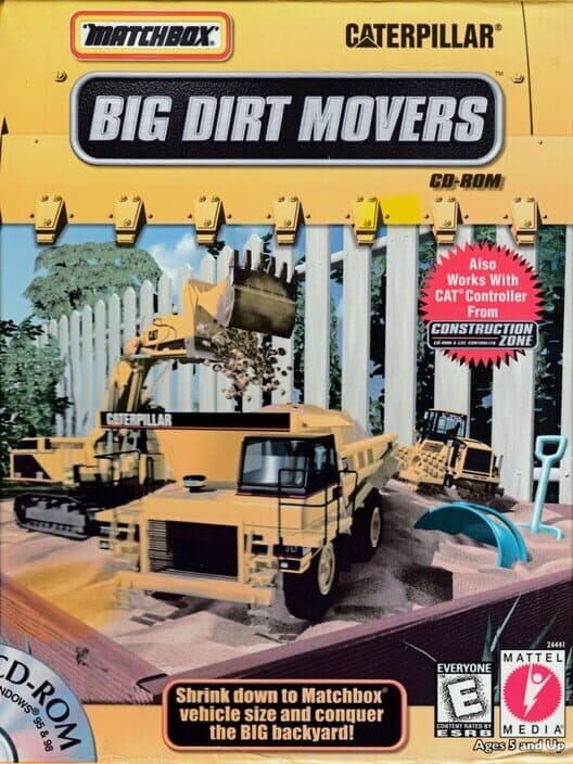 Обложка MatchBox Caterpillar Big Dirt Movers