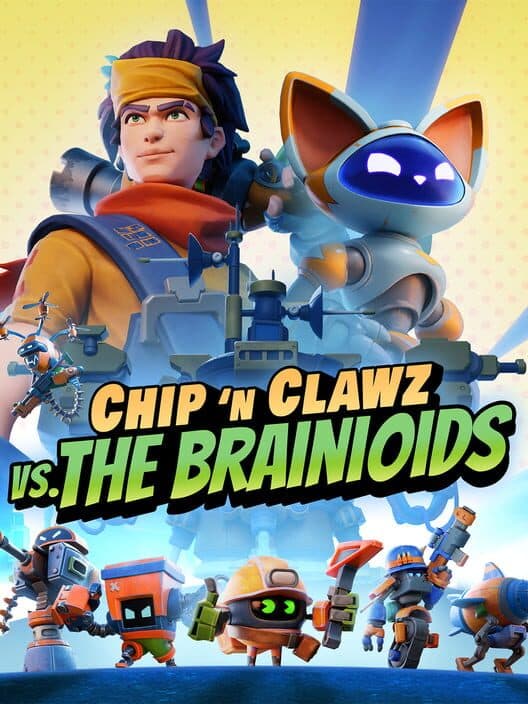 Обложка Chip ‘n Clawz vs. The Brainioids