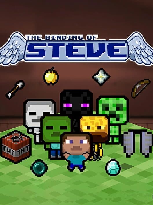 Обложка The Binding of Steve: Minecraft Crossover