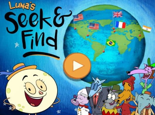 Обложка Luna's Seek and Find