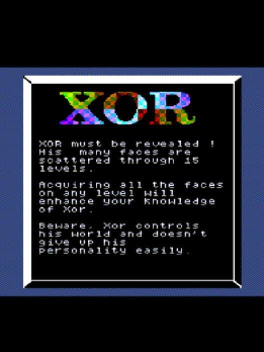 Обложка XOR