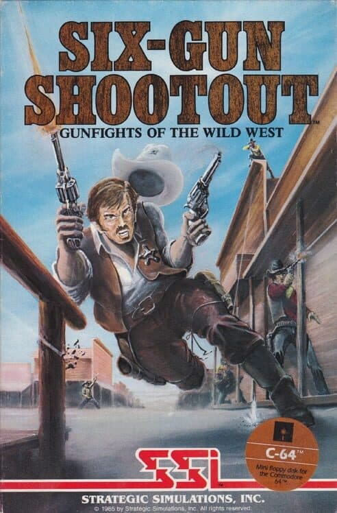 Обложка Six-Gun Shootout: Gunfights of the Wild West