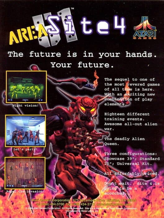 Обложка Area 51: Site 4