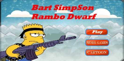 Обложка Bart SimpSon Rambo Dwarf