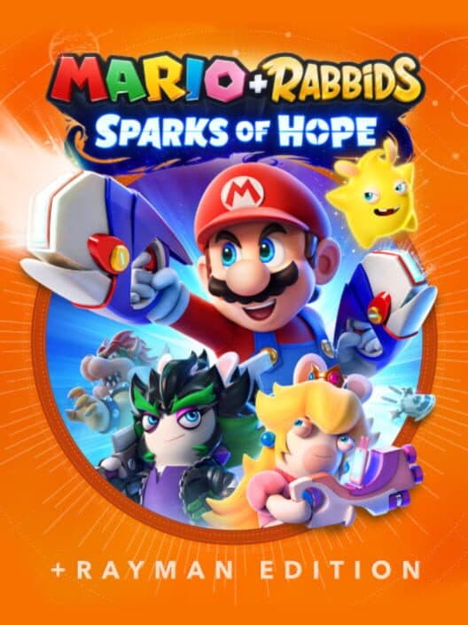 Обложка Mario + Rabbids Sparks of Hope: + Rayman Edition