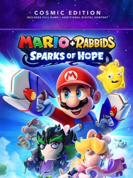 Обложка Mario + Rabbids Sparks of Hope: Cosmic Edition
