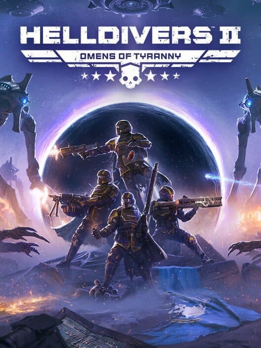 Обложка Helldivers 2: Omens of Tyranny