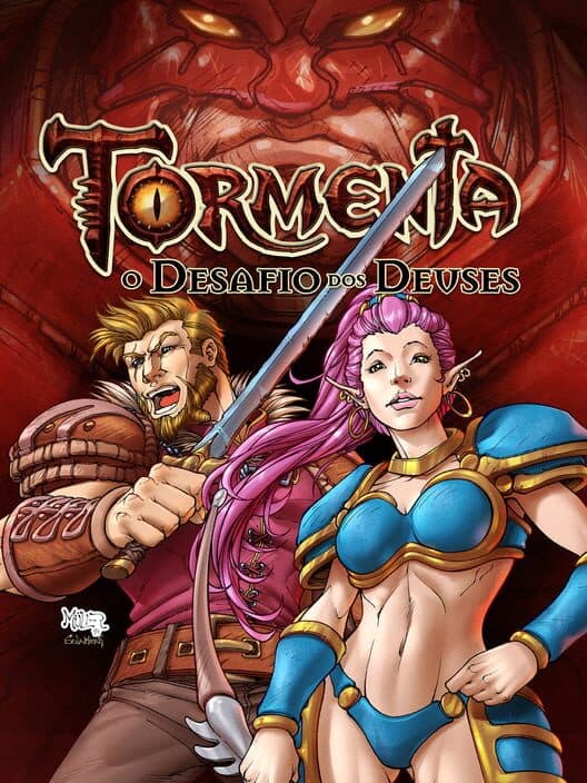 Обложка Tormenta: O Desafio dos Deuses