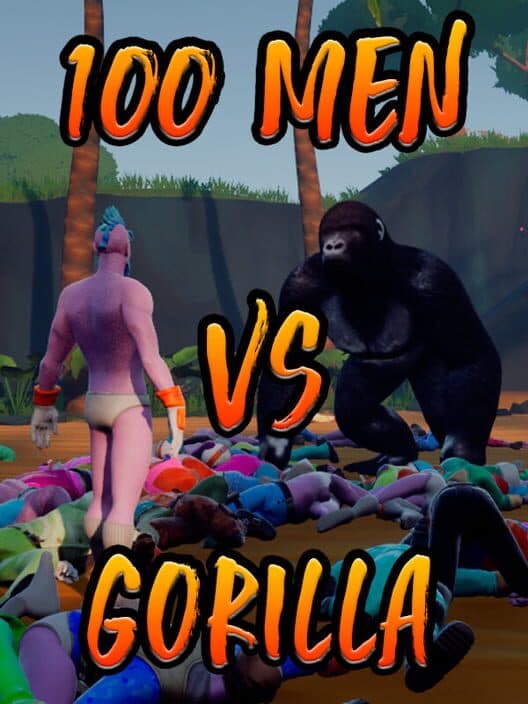Обложка 100 Men Vs Gorilla