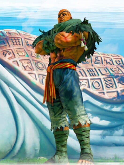 Обложка Street Fighter V: Sagat