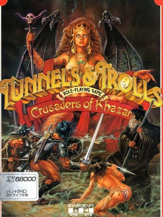 Обложка Tunnels & Trolls: Crusaders of Khazan