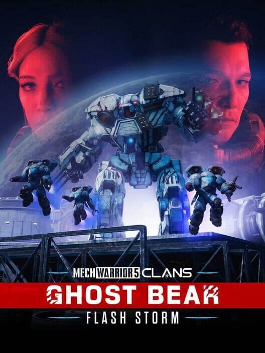 Обложка Mechwarrior 5: Clans - Ghost Bear Flash Storm