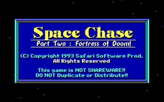 Обложка Space Chase II: Fortress of Doom!