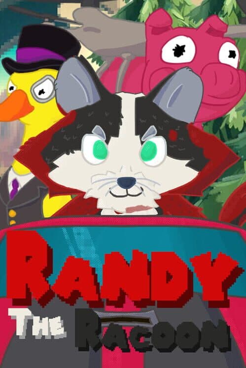 Обложка Randy the Racoon