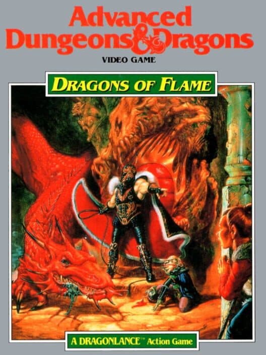 Обложка Advanced Dungeons & Dragons: Dragons of Flame