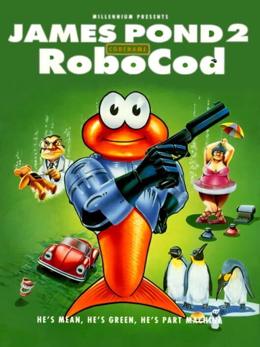 Обложка James Pond 2: Codename - RoboCod