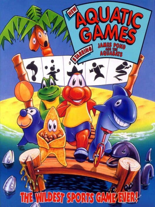 Обложка The Aquatic Games: Starring James Pond and the Aquabats