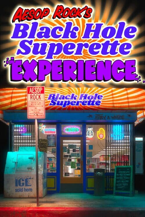 Обложка Aesop Rock's Black Hole Superette Experience