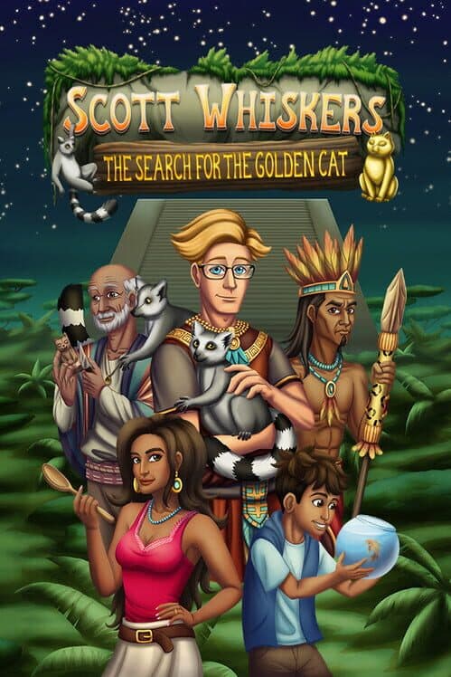 Обложка Scott Whiskers: The Search for the Golden Cat