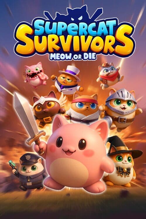 Обложка Supercat Survivors: Meow or Die