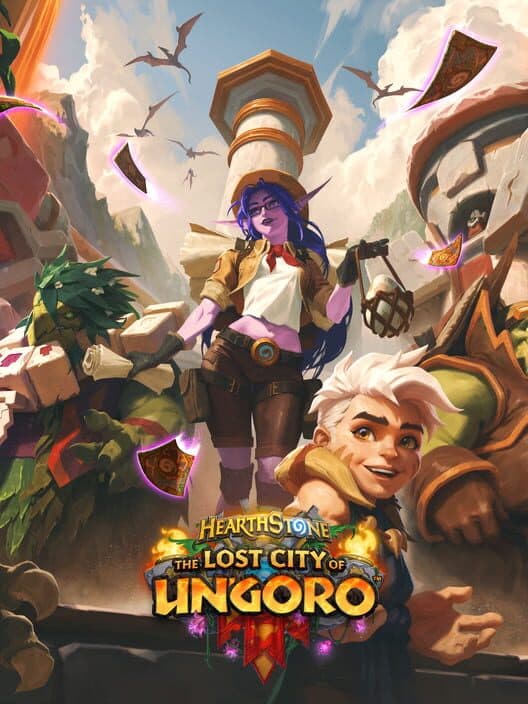 Обложка Hearthstone: The Lost City of Un'Goro