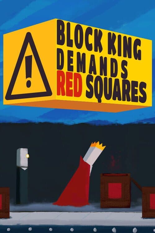 Обложка Block King Demands Red Squares