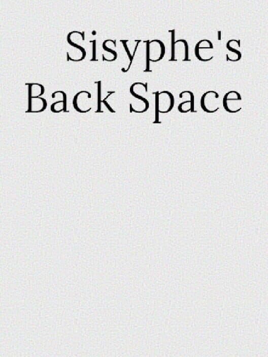 Обложка Sisyphe's Backspace