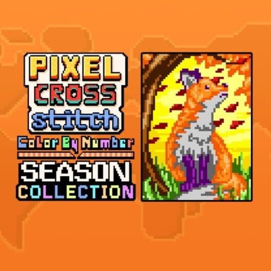 Обложка Pixel Cross Stitch Color by Number Seasons Collection