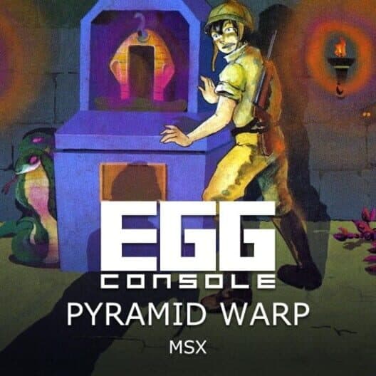 Обложка Eggconsole Pyramid Warp MSX