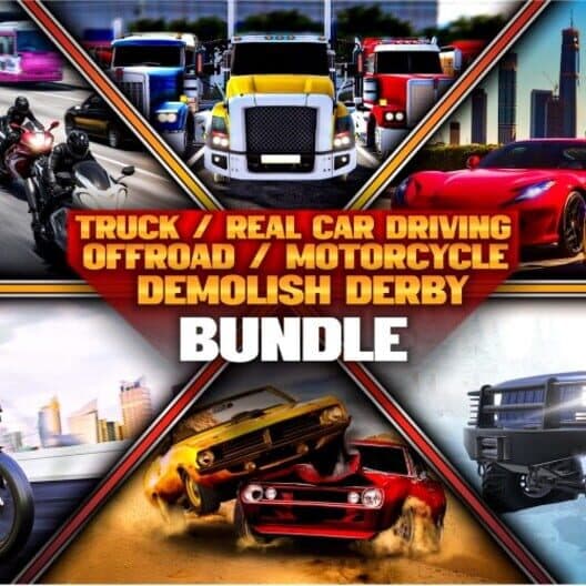 Обложка Truck / Real Car Driving / Offroad / Motorcycle / Demolish Derby Bundle