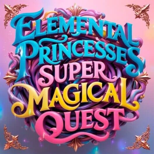 Обложка Elemental Princesses: Super Magical Quest