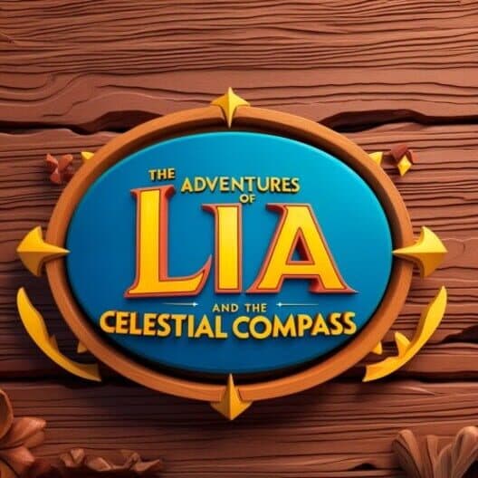 Обложка The Adventures of Lia and the Celestial Compass