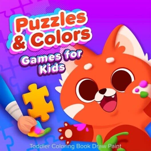 Обложка Puzzles & Colors: Games for Kids - Toddler Coloring Book Draw Paint