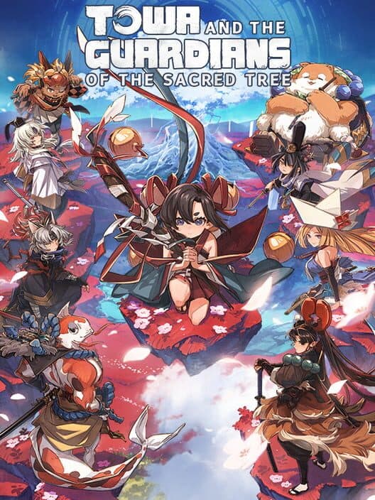 Обложка Towa and the Guardians of the Sacred Tree
