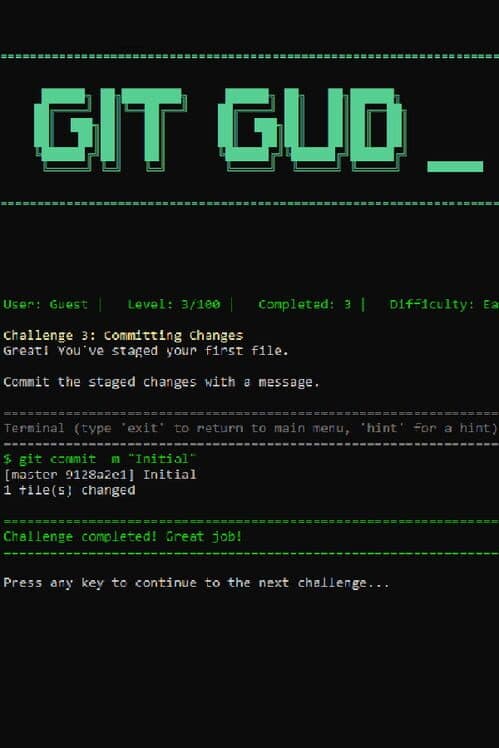 Обложка Git Gud