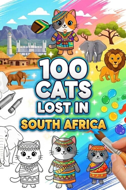 Обложка 100 Cats Lost in South Africa