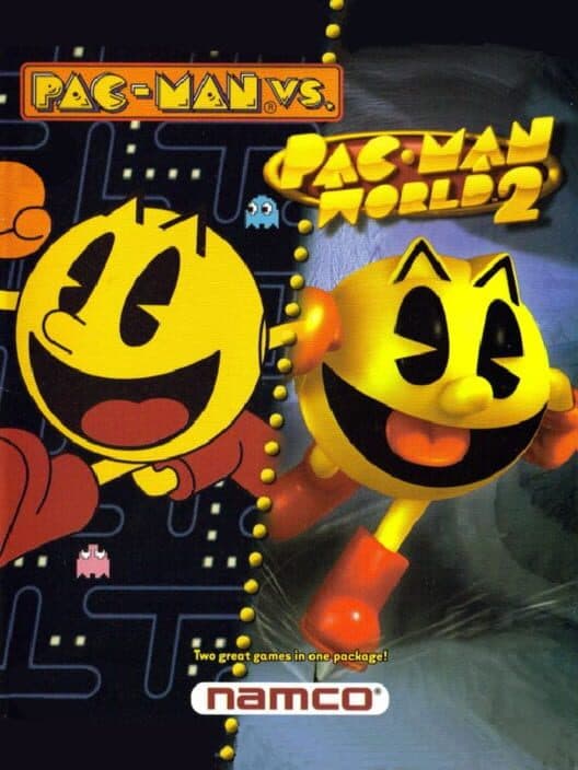 Обложка Pac-Man vs. & Pac-Man World 2