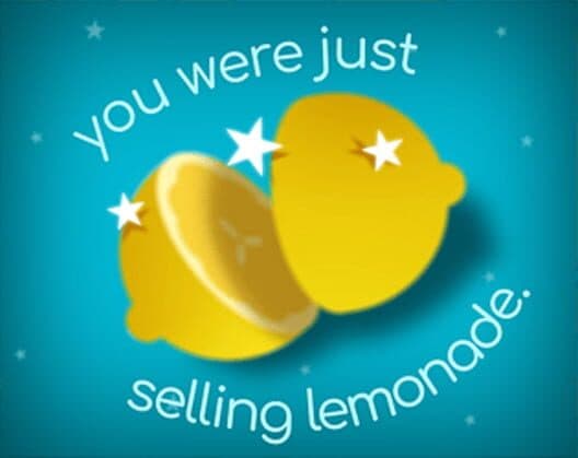 Обложка You Were Just Selling Lemonade