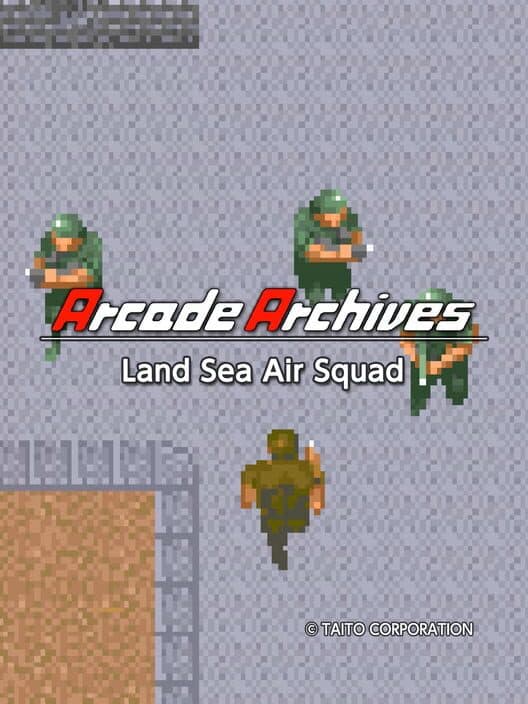 Обложка Arcade Archives: Land Sea Air Squad