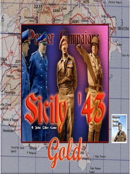 Обложка Panzer Campaigns: Sicily '43 Gold