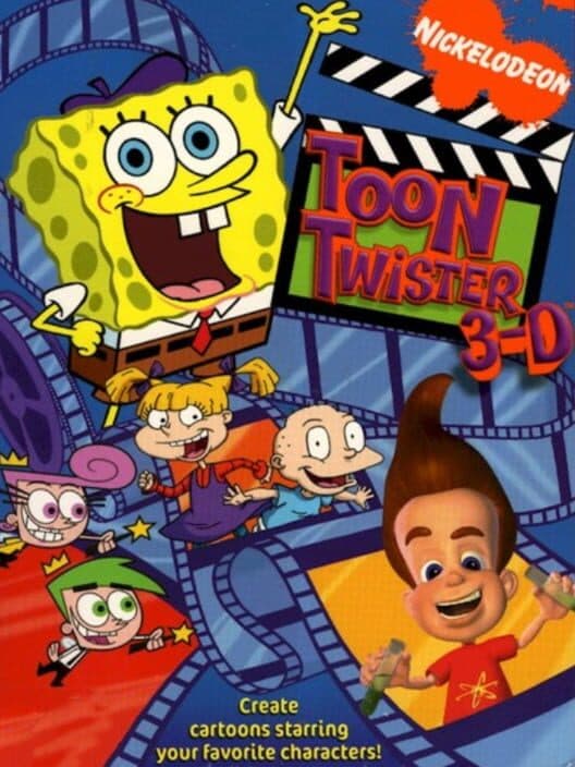 Обложка Nickelodeon Toon Twister 3D