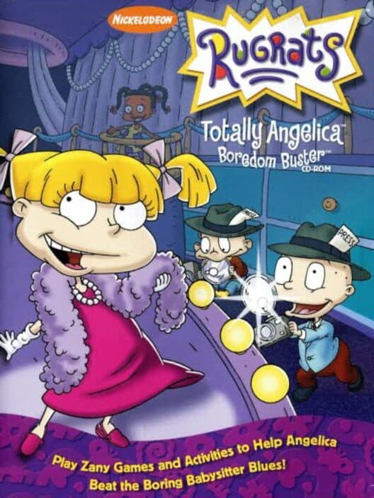 Обложка Rugrats Totally Angelica Boredom Buster