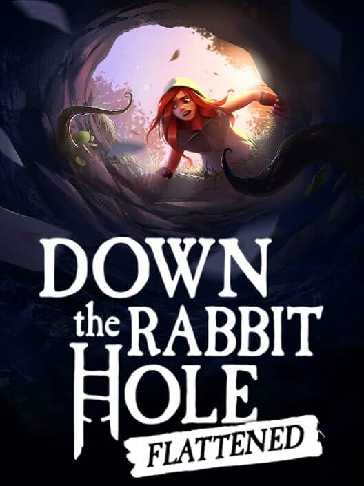 Обложка Down the Rabbit Hole Flattened