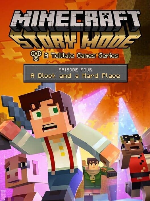 Обложка Minecraft: Story Mode - Episode 4: A Block and a Hard Place